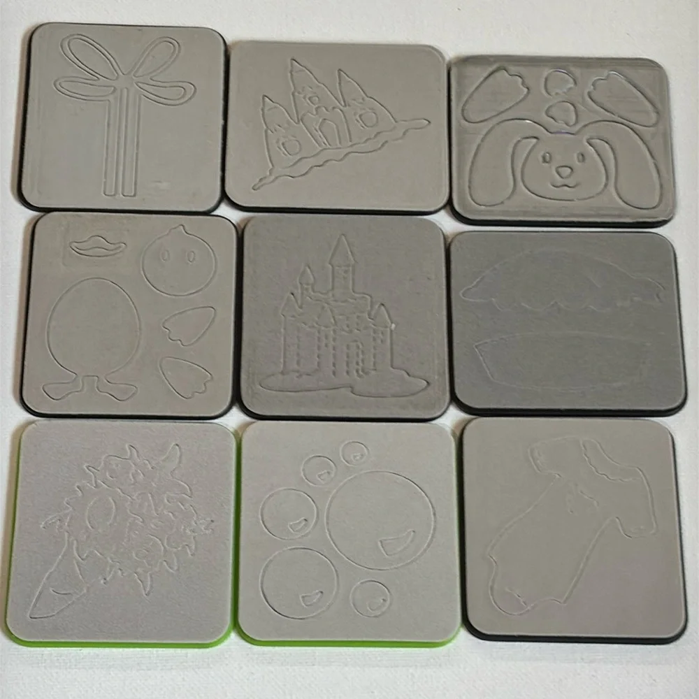 SIZZIX Beach Die Cut Thin Dizzix Dies Set of 9 SIZZIX Bunny Sizzix Pie Die cut